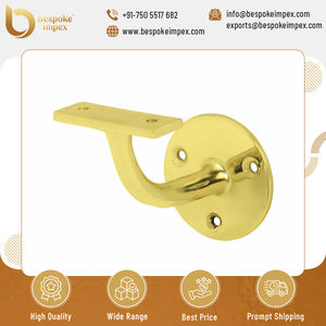Hot Selling 38mm 210gm Weight Satin Finish Brass <b>Polish</b> Wall Mounted Handrail Bracket Contemporary Deck Balustrades 3-Year - Product Image 2