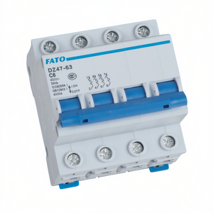 เบรกเกอร์วงจร FATO DZ47-63 4P C6 400V 6kA เบรกเกอร์วงจรขนาดเล็ก 4P สำหรับป้องกันไฟฟ้า - Product Image 3