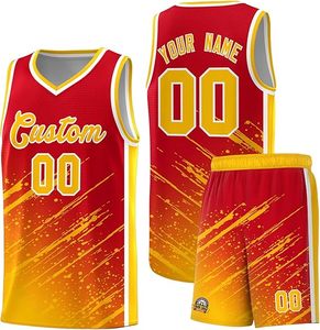 Uniforme de basket-ball sublimé personnalisé OEM livraison rapide maillot et short légers respirants taille plus bas quantité minimale de commande - Product Image 2