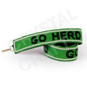 Woof Design personnalisé or blanc perles de rocaille sac sangles perlé sac à main sangle pour sacs de mode accessoires - Product Image 2