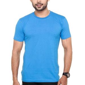 T-shirts unisexes 100% coton 180 g/m² avec logo personnalisé, t-shirt vierge de haute qualité teint pour hommes, motif uni, tissu tissé - Product Image 3
