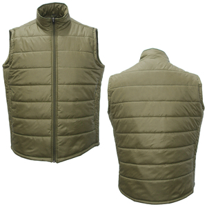 OEM léger hommes compressible isolé doudoune gilet chaud hiver décontracté sans manches vêtements d'extérieur golf course respirant polyester - Product Image 6