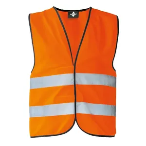 Gilet di Sicurezza CO2 Neutro con Adesivi Riflettenti e Luci - Merchandising Promozionale Sostenibile - Product Image 4