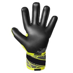 Gants de gardien de but de football professionnels personnalisés pour compétition en extérieur, en latex allemand, PVC imperméable, doigts entiers, poignet réglable - Product Image 6