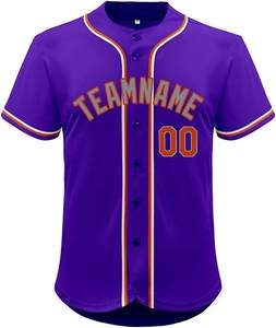 Conjunto de uniformes de béisbol con número bordado personalizado Conjunto de uniformes de Jersey y pantalón de béisbol con servicios OEM - Product Image 6