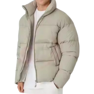 Chaqueta acolchada de invierno personalizada para hombre, chaqueta de burbujas de moda al por mayor, logotipo personalizado, diseño personalizado, servicio OED/ODM a precio barato. - Product Image 2