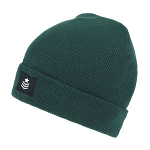 Bonnet chaud d'hiver en gros 100% laine à la mode couleur unie différentes tailles avec broderie de logo personnalisé pour le voyage - Product Image 6
