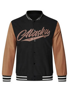 Veste de baseball en laine polaire sur mesure pour adultes et jeunes Veste Letterman Versity de meilleure qualité pour hommes, disponible en différentes couleurs - Product Image 4