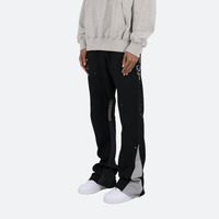Pantalons de survêtement décontractés de haute qualité pour hommes, style galerie, coupe évasée, taille élastique, pantalons de survêtement empilés pour hommes