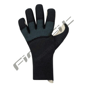 ถุงมือผู้รักษาประตูแบบมืออาชีพป้องกันการลื่นฟุตบอลราคาไม่แพงทำจากหนังมีตะขอเกี่ยวแบบห่วงปิดสำหรับทุกเพศ - Product Image 5