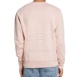 Manches longues hommes respirant sweats hommes vêtements coton polyester fait hommes sweats à vendre - Product Image 3