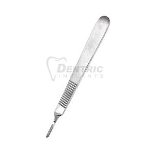 Poignée de scalpel légère avec ensemble de construction d'instruments chirurgicaux dentaires durables pour la réutilisation à long terme de la poignée de scalpel n ° 3 - Product Image 5