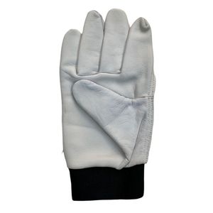 Guantes de montaje de cuero de grano de cabra personalizables de alta calidad antideslizantes para uso diario en exteriores ignífugos para trabajar - Product Image 4