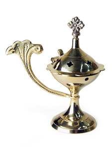 Nouveau brûleur d'encens élégant, finition nickel brillant, brûleur de bakhoor, tendance, forme personnalisée pour la décoration de table - Product Image 4