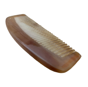 Peigne de coiffure en corne naturelle personnalisé confortable peigne à poux en plastique et métal au laser pour salon à domicile à bas prix - Product Image 6