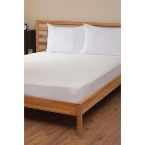 Protège-matelas imperméable double Varol 160x200cm, protège-lit ajusté, protection anti-insectes pour la maison - Product Image 4