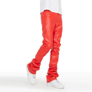 Pantalones de Lona y Cuero para Hombre, Personalizados, de Alta Calidad, Estilo Urbano, Impermeables, Transpirables y Ligeros, Más Vendidos - Product Image 6