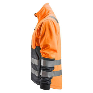 Unisex High Visibility <b>Waterproof</b> Plus Size Winter Security Jacket with Reflective Tape Customizable Logo <b>Work</b> Coat - Product Image 3
