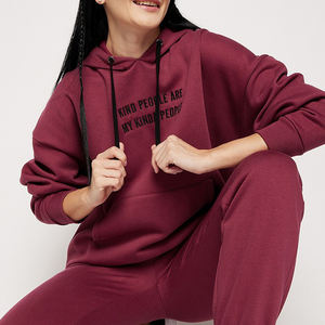 Chándal de mujer, chándal informal liso, chándal de mujer con logotipo de gran tamaño, chándales de mujer, ropa de entrenamiento de dos piezas, ropa para correr - Product Image 5