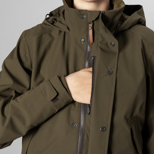 HUNT GEAR Unisex <b>Waterproof</b> Windproof Breathable Hooded <b>Camo</b> Print Winter Soft Shell <b>Jacket</b> for Outdoor Sports Zipper Closure - Product Image 4
