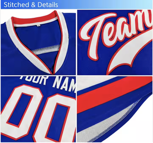 Jersey de hockey sobre hielo de equipo personalizado al por mayor verde-blanco estilo clásico sublimación impresa transpirable antibacteriano secado rápido 100% - Product Image 3