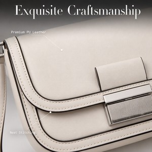 Bolso de Hombro de Cuero PU Estilo Vintage para Mujer, Marca Mifaktory, Gran Capacidad, Bolso Bandolera de Moda - Product Image 2