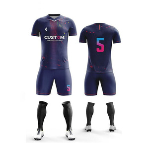 Uniforme de Fútbol Personalizado de Primera Calidad, Jersey de Fútbol Sublimado en Poliéster Transpirable para Hombres, Mujeres y Jóvenes, Venta al Por Mayor - Product Image 2