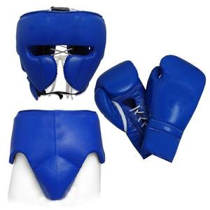 Dernier ensemble de boxe professionnel du fabricant de l'usine Design unique de dessus de mouche Ensemble complet de technique imprimé en cuir de qualité supérieure - Product Image 1
