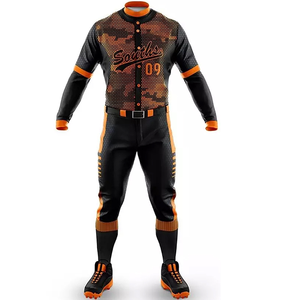 Camisetas de béisbol de alta calidad Nombre y número personalizados Tela transpirable y duradera - Product Image 5