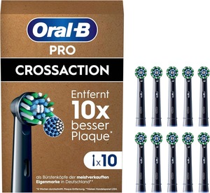 Oral-B Pro หัวแปรงสีฟันสำหรับแปรงสีฟันไฟฟ้าทำความสะอาดฟัน X ขนแปรงแพ็คเดิม10ชิ้น - Product Image 5
