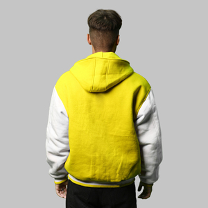 Chaqueta universitaria de lana Vintage personalizable OEM para hombre, chaqueta deportiva de invierno para Colegio, opciones de talla grande personalizada propia - Product Image 6