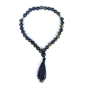 Tasbih de Alta Calidad Hecho a Mano con 33 Cuentas de Piedra y Madera, Cuentas de Oración para Musulmanes, Ramadán - Product Image 3