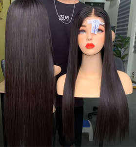13x6 Frontal Lace Front <b>Wigs</b> Super Double Drawn Virgin Human Hair Dyed Vietnamese Hair Weft <b>for</b> <b>Black</b> <b>Women</b> - Product Image 5