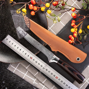 Couteau de pêche et à désosser en acier inoxydable, très vendu, avec étui, idéal pour le camping et l'usage quotidien - Product Image 6