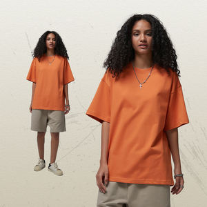 Wholesale Blank Plain t Shirt Custom Screen Print Digital <b>logo</b> <b>Brand</b> Polyester Cotton Tshirt Plus Size Men T-shirt for Men - Product Image 5