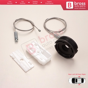 BWR1010 + ชุดซ่อมกระจก BWR5151, ด้านหลังสำหรับ XK8 XKR X100 1997-2006 Coupe เปิดประทุน C2N3913 C2N3914 - Product Image 4