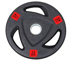 Kapsüllü halter levha üç delik o-bar ağırlıklı halter plakası el kavrama Wrap kauçuk levha kapsüllü üç delik volan - Product Image 2