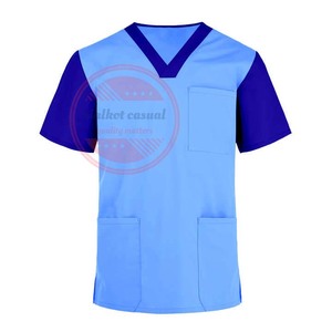 Vente en Gros de Hauts Uniformes de Gommages Médicaux Col en V Hauts Médicaux - Product Image 2