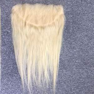 Venta al por mayor 13x4 Natural Straight Frontal 613 Color Rubio Grado A Virgen Vietnamita Cabello 100g de Vietnam para niñas - Product Image 2