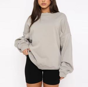 Casual Drop Shoulder 2025 Personnalisé Grande Taille Femmes Sweats À Capuche & Sweatshirts Personnalisé Femmes Streetwears - Product Image 1