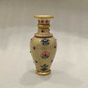 แจกันดอกไม้หินอ่อนวาดด้วยมือผลิตภัณฑ์งานฝีมือจากหินที่มีหลากหลายสไตล์รวมทั้งมิ่งขวัญรูปสัตว์ข้ามเทวดาผู้มีความรักทางศาสนา - Product Image 1