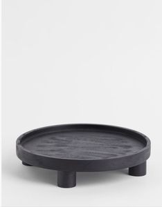 Bandeja de madera con asas Bandeja de servicio rectangular de madera de acacia Diseño moderno para vajilla de cocina Decoración elegante para el hogar - Product Image 4