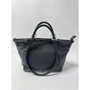 Sac à main et sac bandoulière souples en cuir véritable Dollar - Fabriqué en Italie - Art. 26014 - Product Image 1