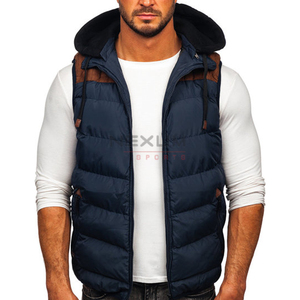 Warm Stand Collar Thick Windproof Gilets Men Bubble <b>Vest</b> Sleeveless Jacket <b>Vest</b> <b>Slim</b> Fit Polar Fleece Sleeveless Puffer <b>Vests</b> - Product Image 2