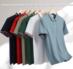 Venta al por mayor de alta calidad de la nueva llegada logotipo personalizado Regular Fit cuello en V peso pesado 180Gsm Casual Color sólido Polo de las mujeres - Product Image 5