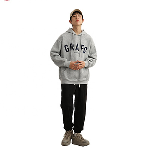 เสื้อฮู้ดแขนยาวสำหรับผู้ชายผ้าคอตตอน100% พิมพ์โลโก้ตามสั่งสำหรับฤดูใบไม้ร่วงฤดูหนาว2025 - Product Image 5