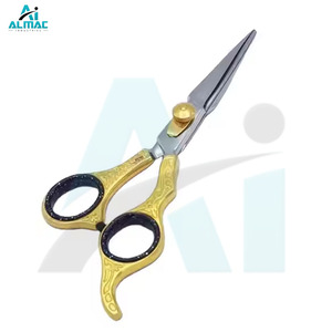 Tijeras profesionales de salón de 6,0 pulgadas, tijeras ergonómicas para cortar el cabello, tensión ajustable, punta de hoja afilada para adelgazar texturizar - Product Image 1