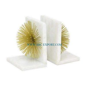 Serre-livres en laiton vintage au design attrayant Serre-livres d'intérieur de qualité supérieure pour l'école à la maison et le bureau Serre-livres à bon prix - Product Image 3