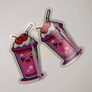 Set de Pinzas para Pestañas de Acrílico Rosa Cereza, Placas de Precisión para Pestañas, Soporte para Lifting de Pestañas, Almacenamiento de Pegamento para Pestañas con Forma de Mariposa, Corazón y Círculo - Product Image 2