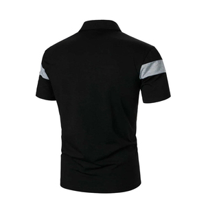 Nouveauté T-shirts polo de golf de haute qualité pour hommes, coton personnalisé respirant et à séchage rapide OEM, toile unie de haute qualité pour hommes - Product Image 3